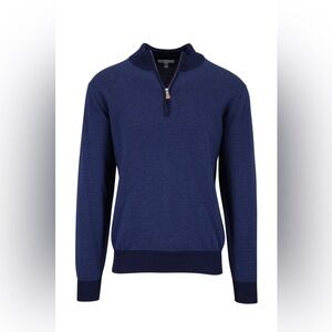 Peter Millar Merino Wool Quarter zip Pullover Sweater